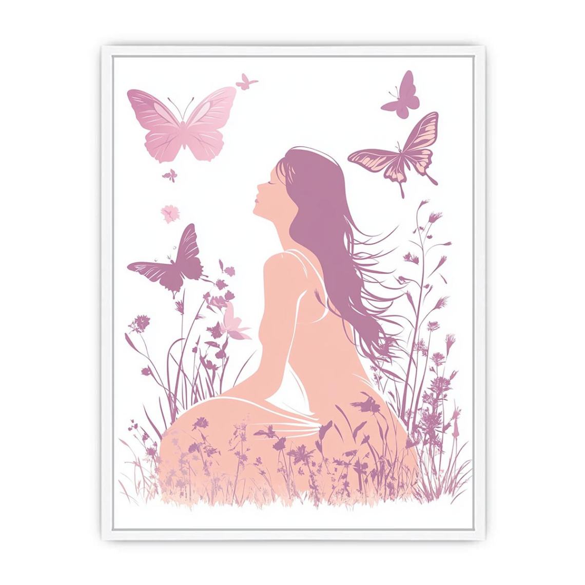 Eternal Butterflies Framed Print