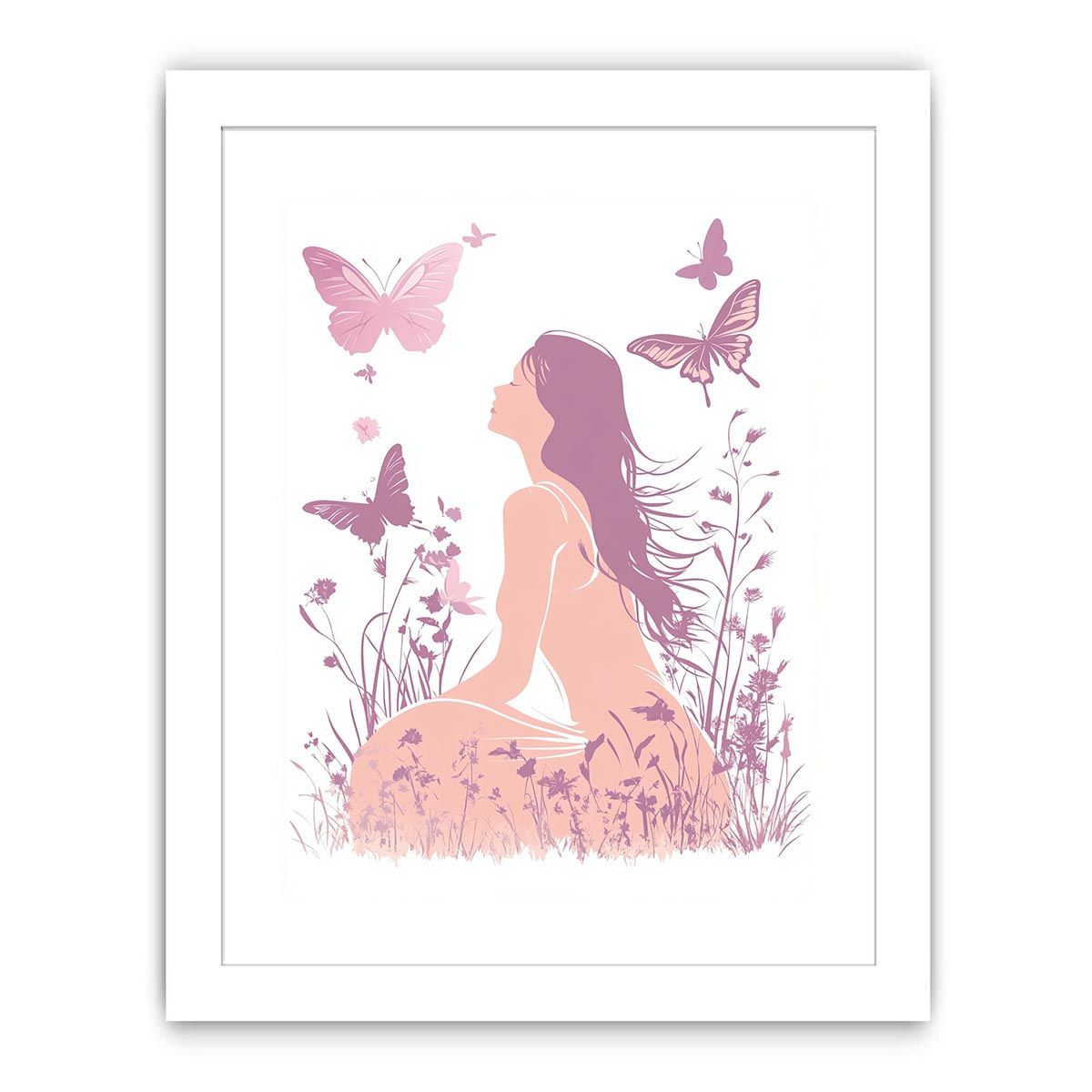 Eternal Butterflies Streched canvas