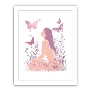 Eternal Butterflies Streched canvas
