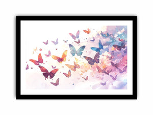Dancing Butterflies  Art Print
