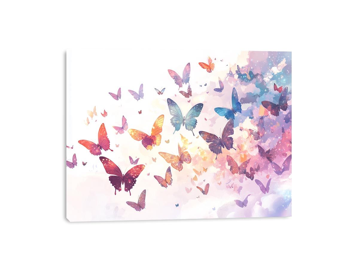 Dancing Butterflies Canvas Print