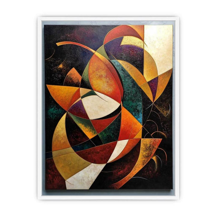 The Language Of Shapes Framed Print