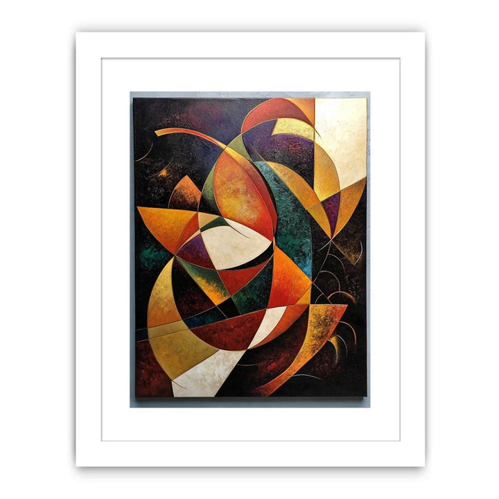 The Language Of Shapes Streched canvas