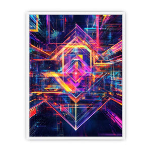 Dancing In The Void Framed Print