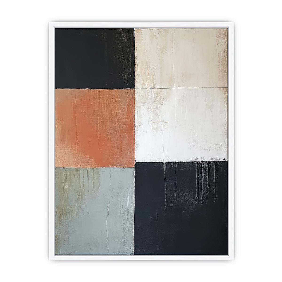 Abstract Squres Framed Print