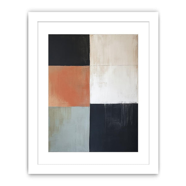 Abstract Squres Streched canvas