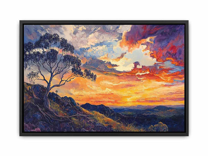 Mount Larcom  Painting
