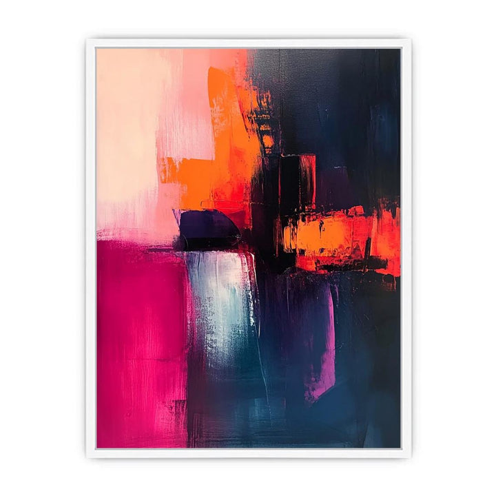 Vivid Abstract Framed Print