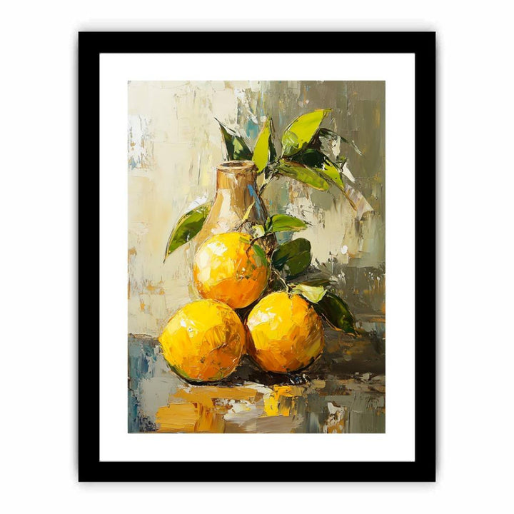 Citrus Serenade  Art Print