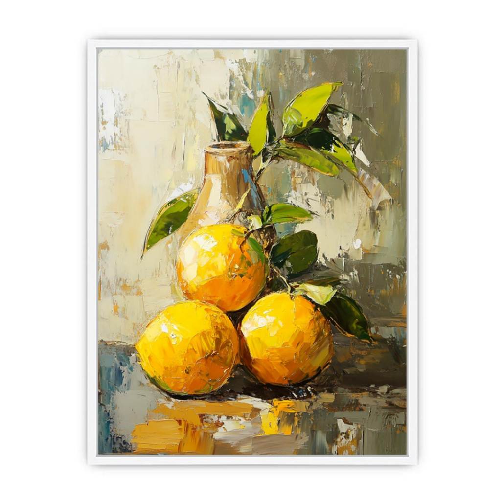 Citrus Serenade Framed Print