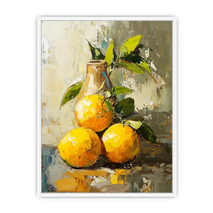 Citrus Serenade Framed Print