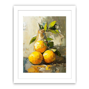 Citrus Serenade Streched canvas