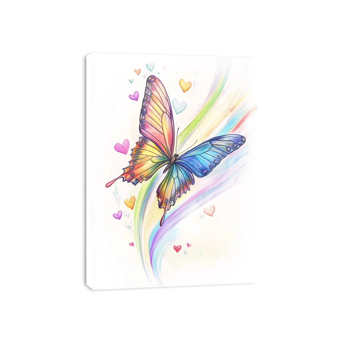 Ephemeral Flight Canvas Print