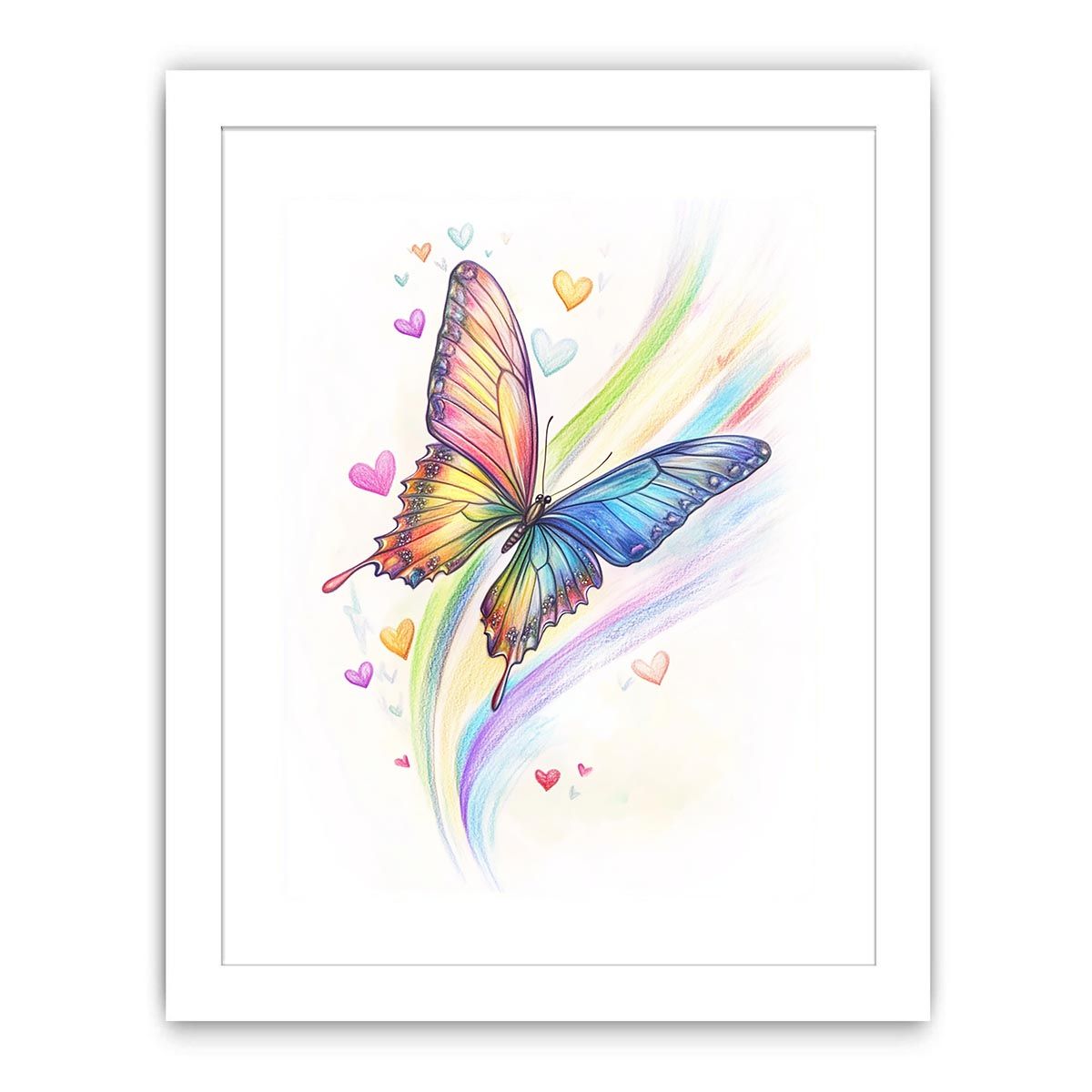 Ephemeral Flight Streched canvas