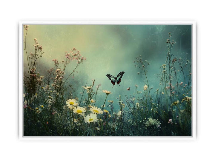 Dancing On The Breeze Framed Print