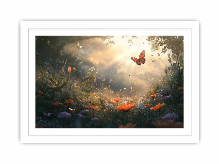 Fluttering Echoes Streched canvas