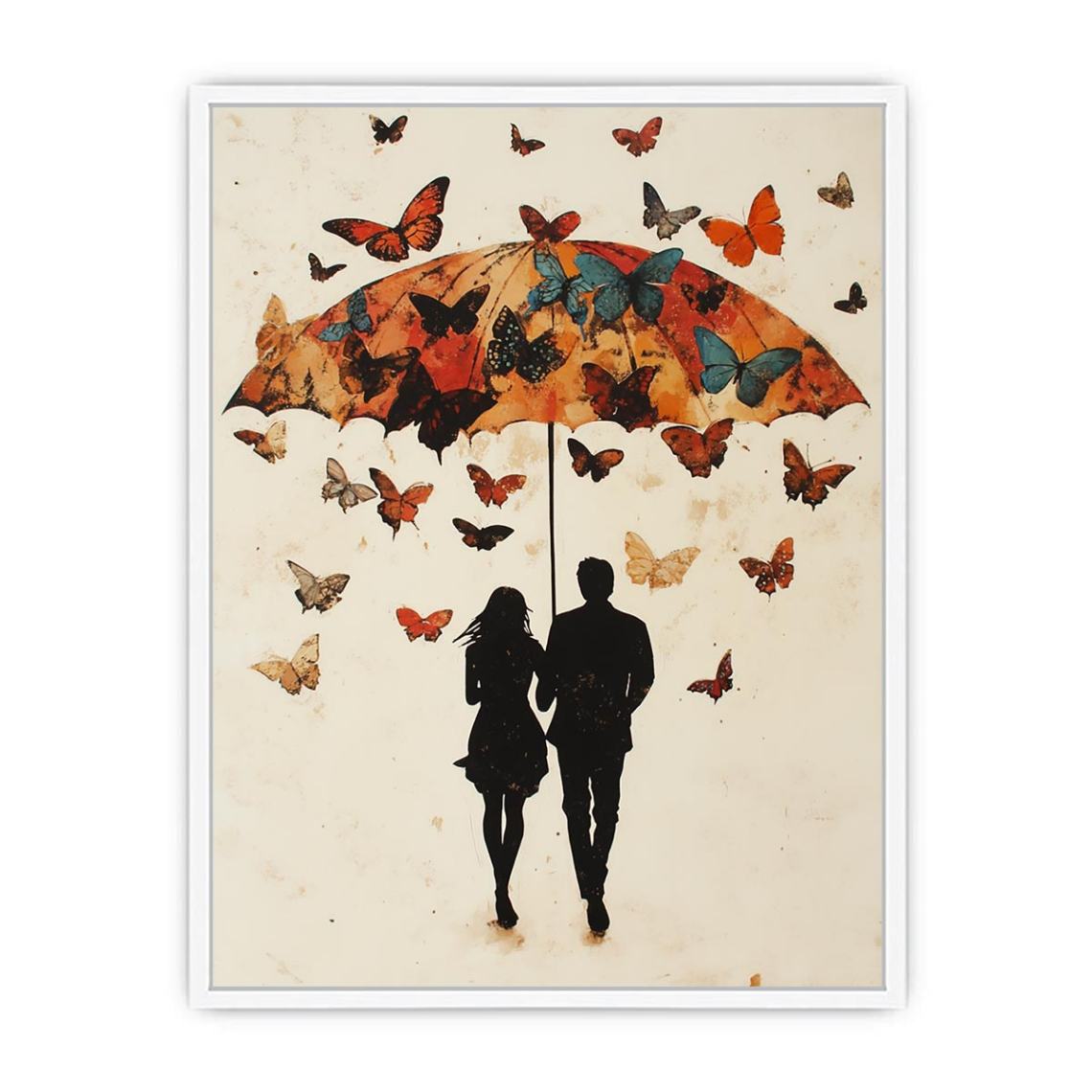 Echoes Of A Flutter Framed Print