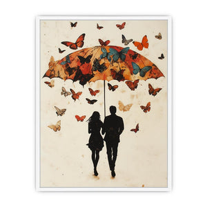 Echoes Of A Flutter Framed Print
