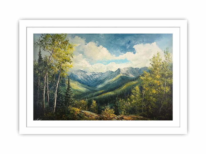 St Mary Peak Streched canvas