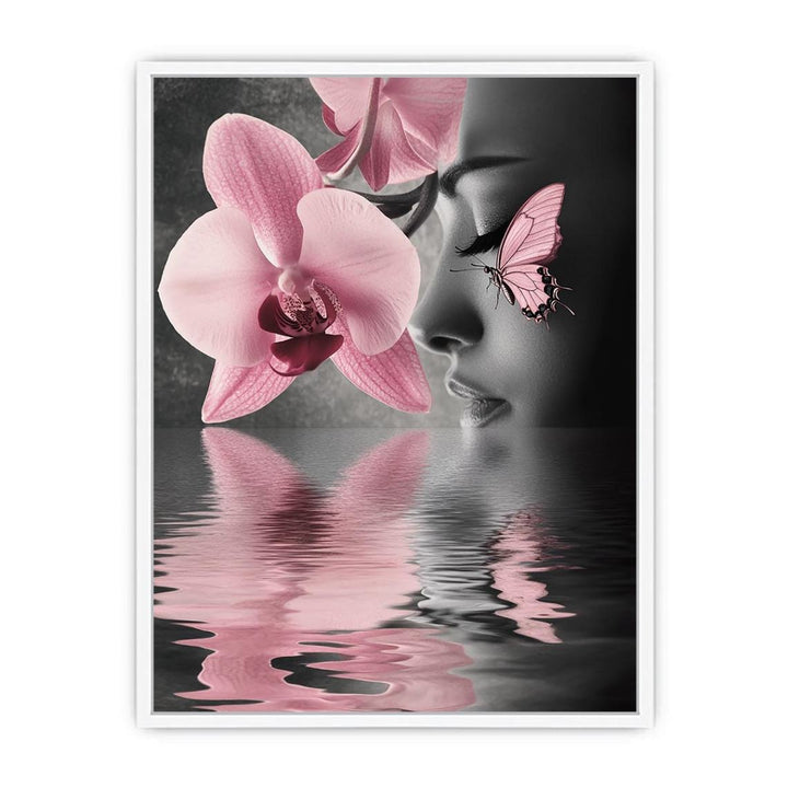 Drift Of The Butterfly Framed Print