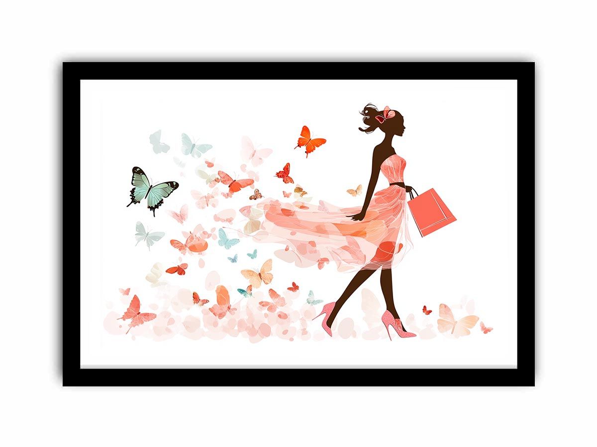 Wings Of Her Soul  Art Print