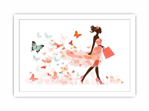 Wings Of Her Soul Streched canvas