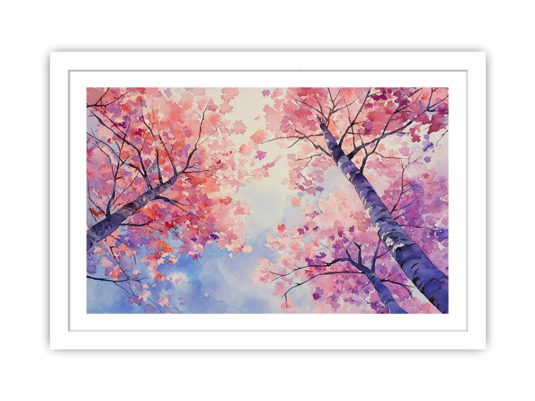 Whispering Canopies Streched canvas