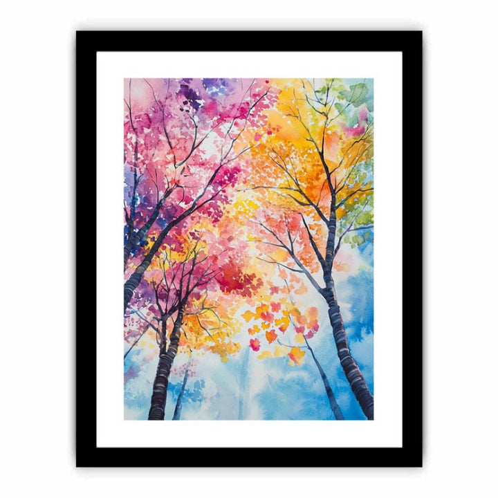 Mystic Forest Drifts  Art Print