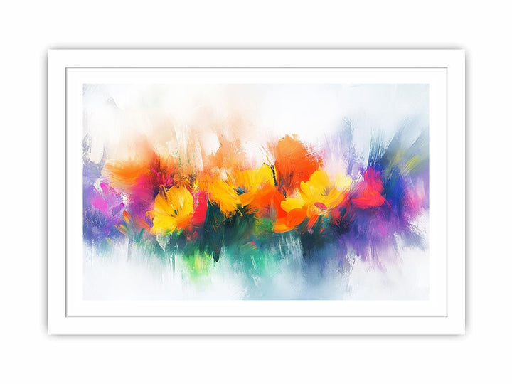 Floral Rhapsody Streched canvas