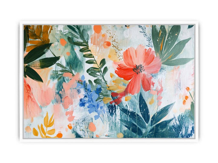 Ethereal Bloom Framed Print