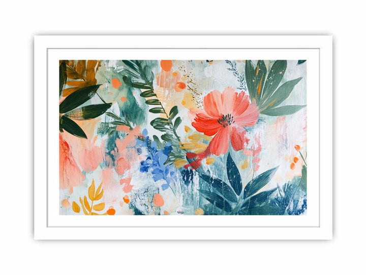 Ethereal Bloom Streched canvas