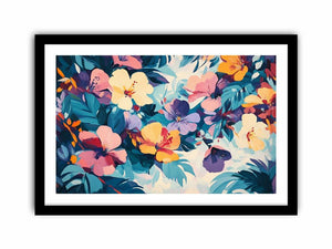 Dancing Petals  Art Print