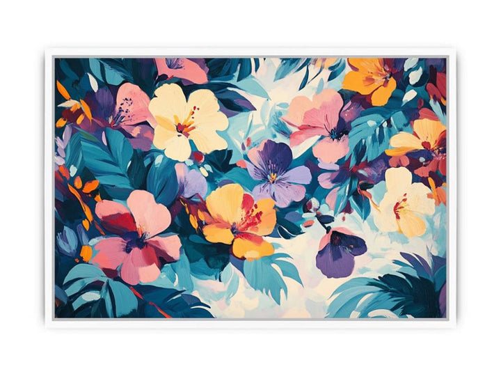 Dancing Petals Framed Print