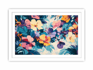 Dancing Petals Streched canvas