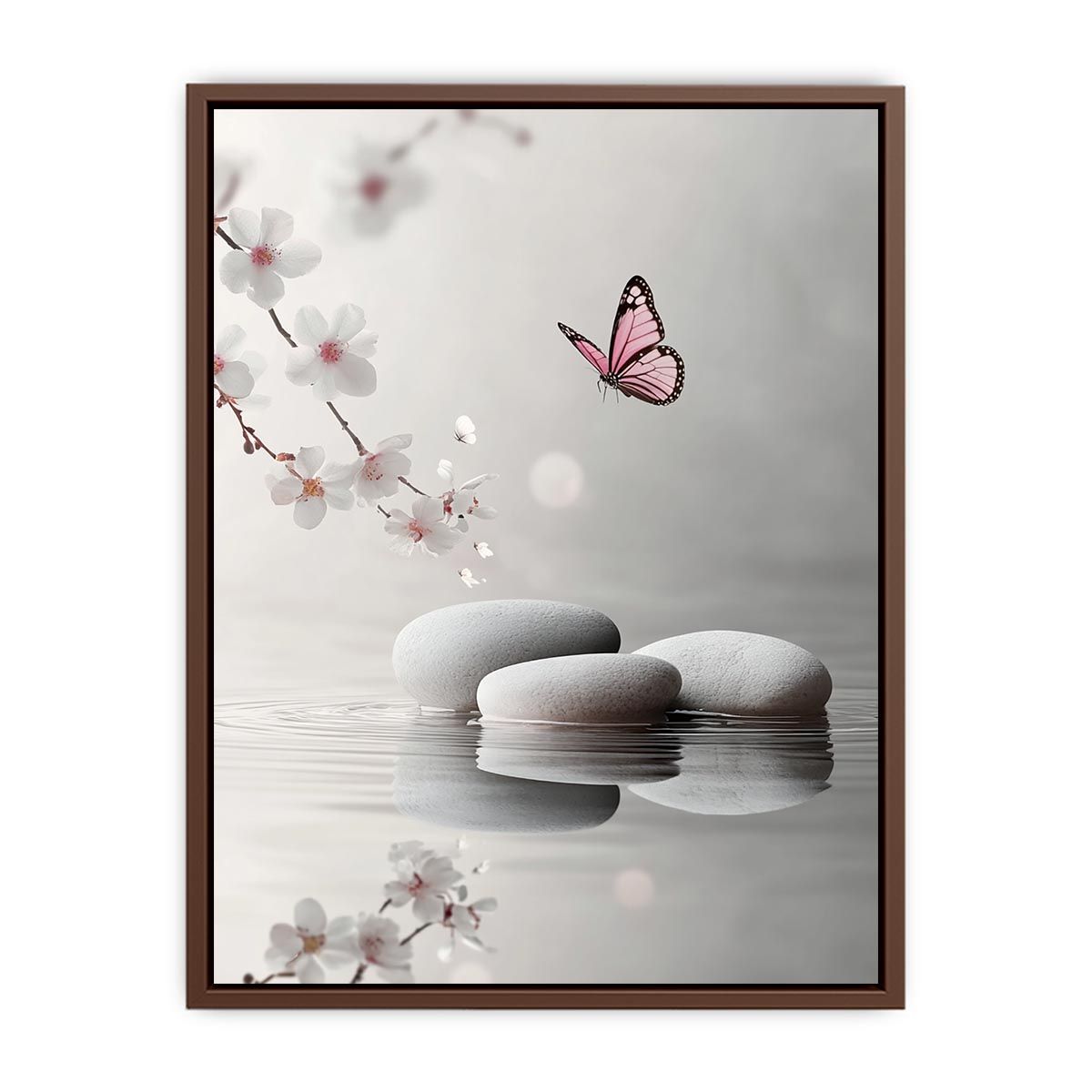 White Pebbles  Poster