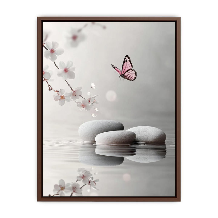 White Pebbles  Poster