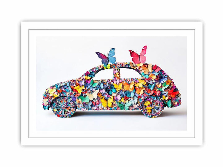 Fluttering Journeys Streched canvas