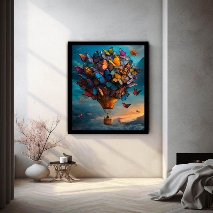 Floating With Butterflies 