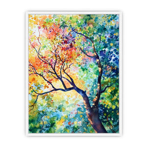 Echoes Of The Woodland Framed Print