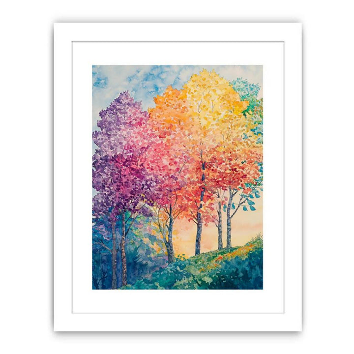 Serenade Of The Leaves Streched canvas