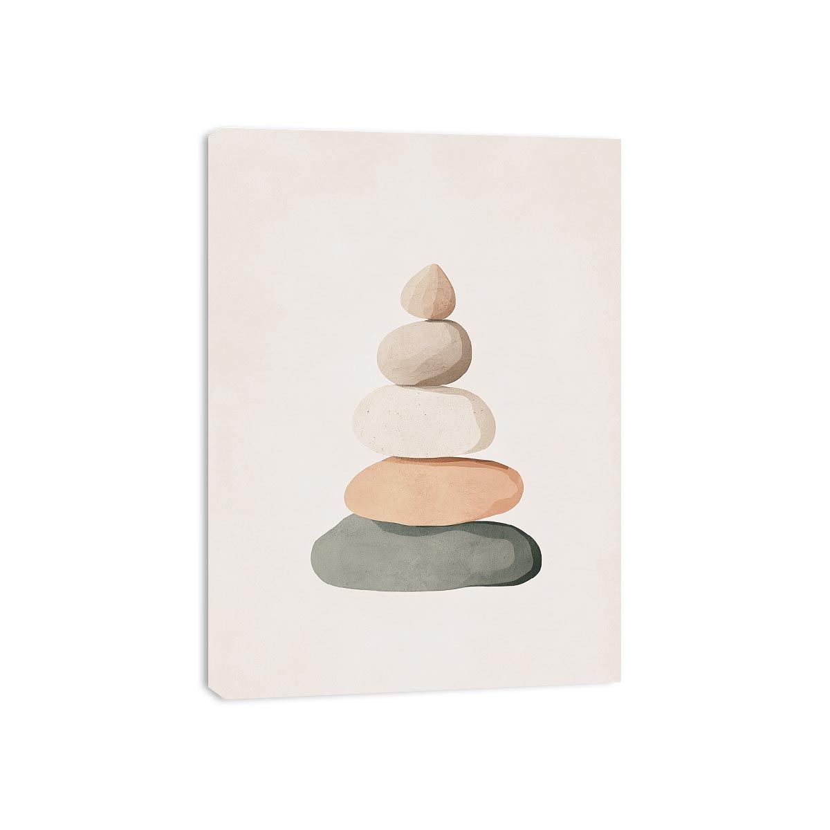 Boho Stones Canvas Print