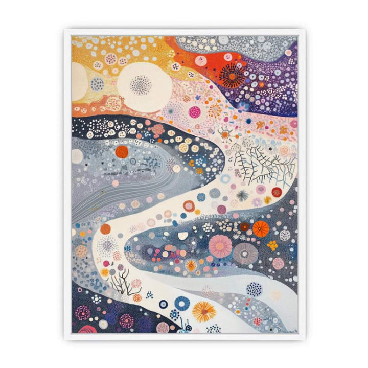 Waves Of Tranquility Framed Print