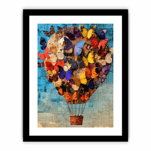 Butterfly Voyage  Art Print