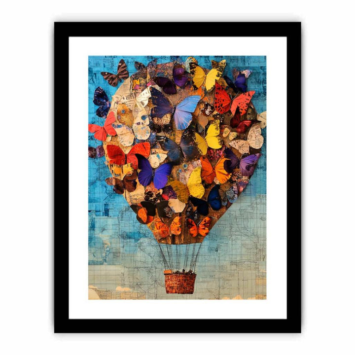 Butterfly Voyage  Art Print
