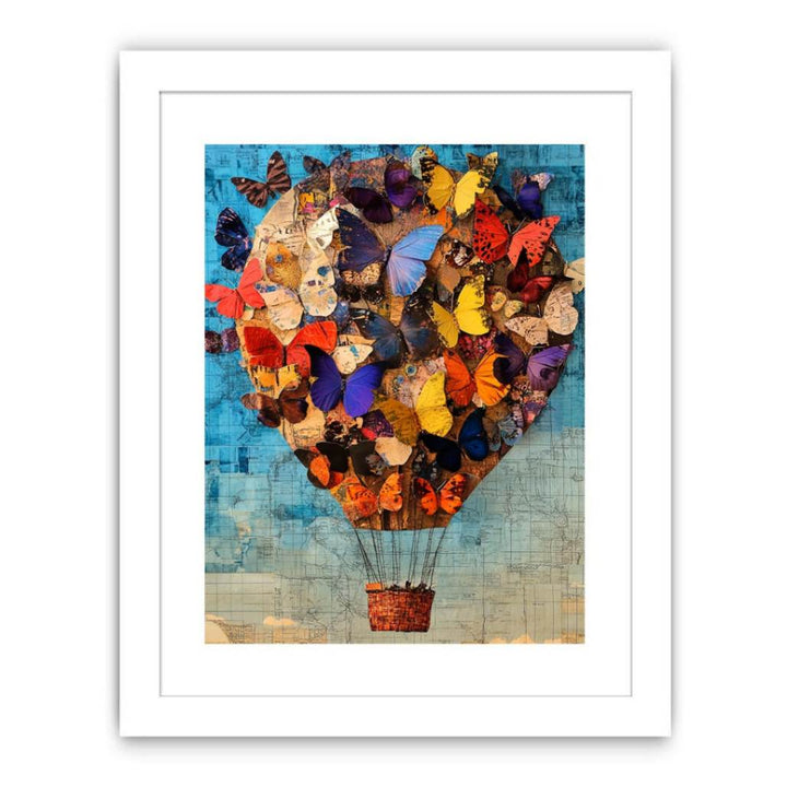 Butterfly Voyage Streched canvas