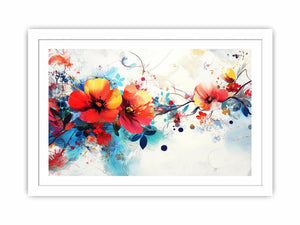 Blossoms In The Wind Streched canvas