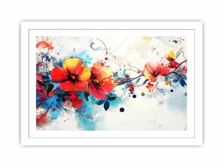 Blossoms In The Wind Streched canvas