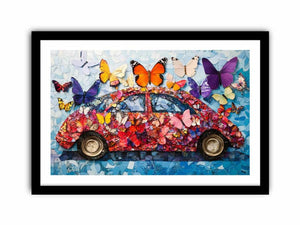 Drifting With The Breeze  Art Print