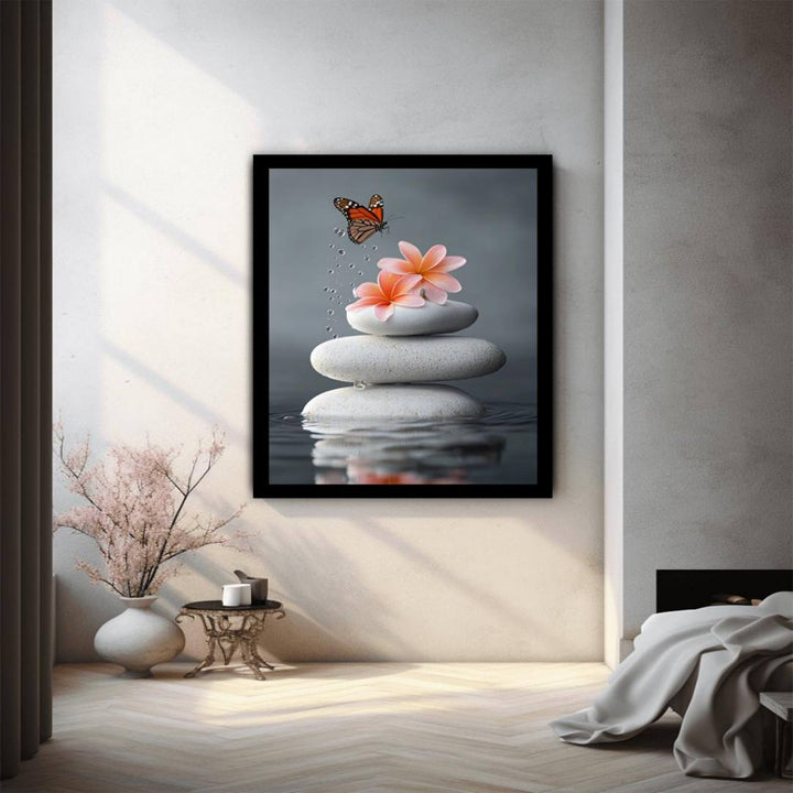 Whispering Wings On Stone 