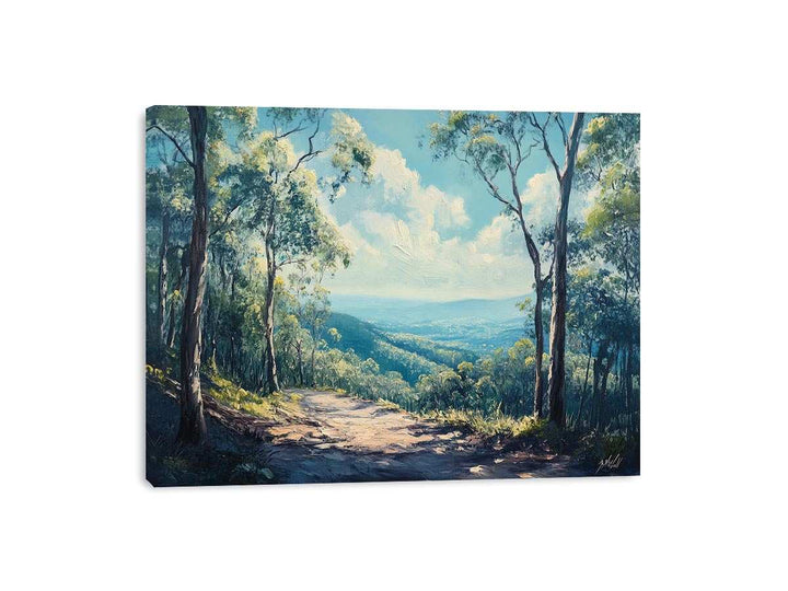 Mount Lofty Canvas Print